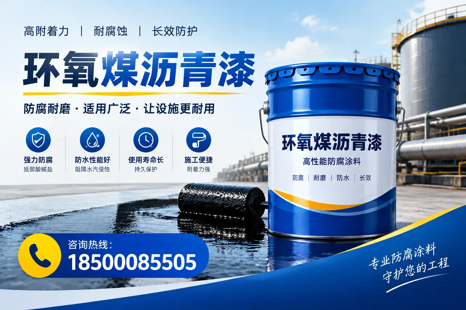 环氧煤沥青漆与其他涂料的对比分析,助力铁门关企业决策